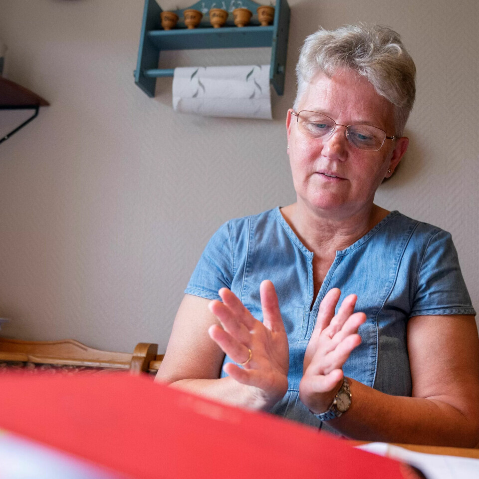 VARAORDFØREREN: Som varaordfører tilbringer Madland mye tid ved kjøkkenbordet, det vil si 'på kontoret'. VARAORDFØREREN: Som varaordfører tilbringer Madland mye tid ved kjøkkenbordet, det vil si 'på kontoret'.