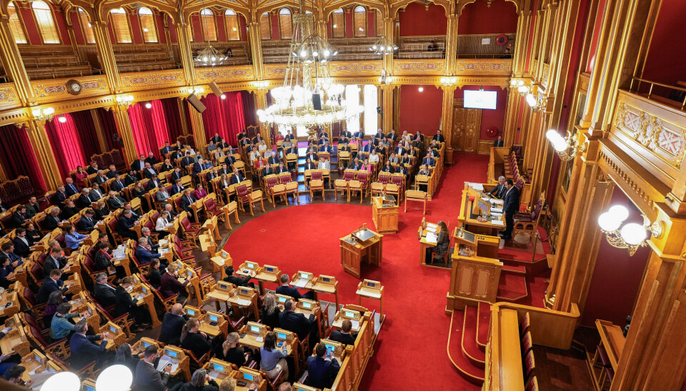 DEBATT: Stortinget debatterte saken torsdag, og flertallet stemte ned forslaget om å avvikle samordningsfella.