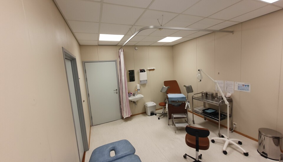 FARLIG LEGEKONTOR: På dette kontoret ble en stor del av de kvinnelige innbyggerne i Frosta utsatt for grove overgrep. Legekontoret til Arne Bye