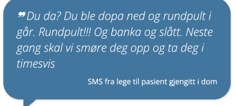 Eldre mannlige leger går oftest over streken