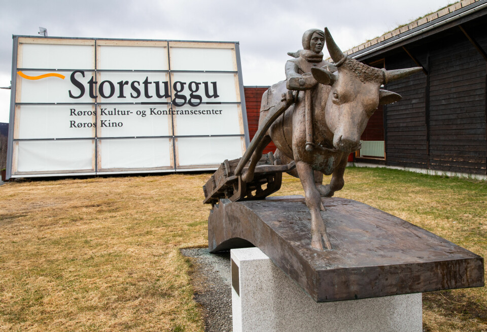 LITTERÆR SKULPTUR: An-Magritt og Hovistuten
