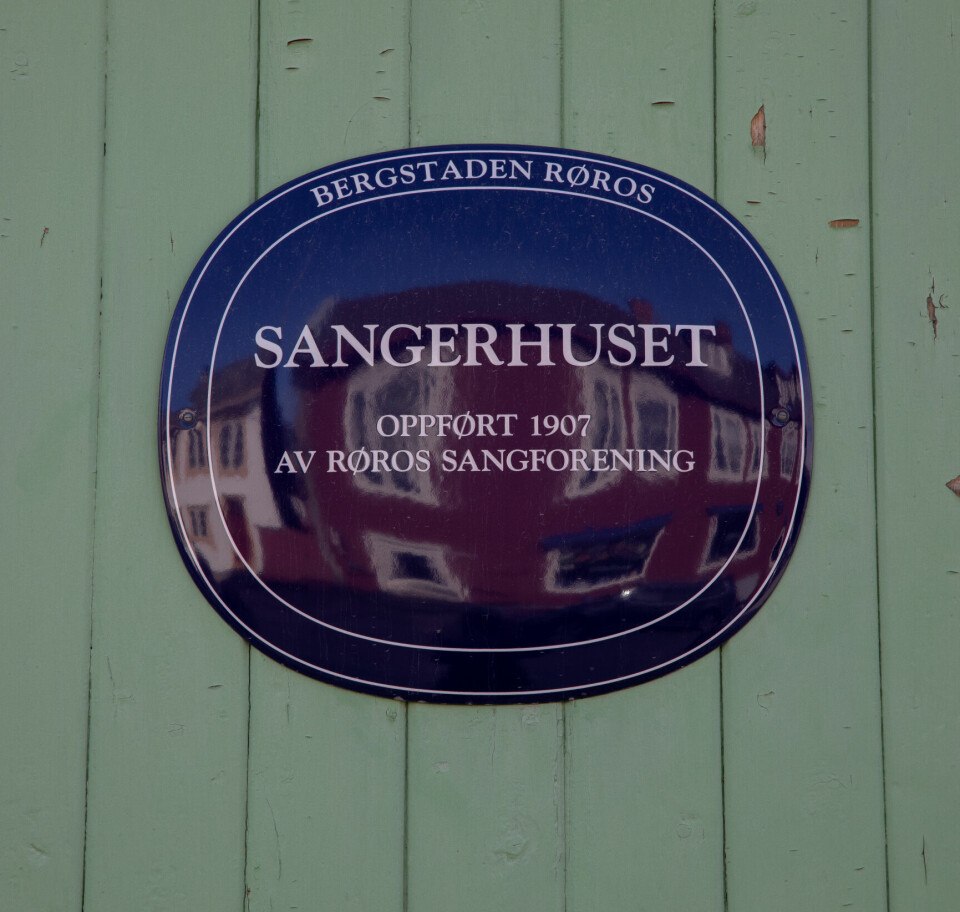 Sangerhuset er et forsamlingslokale midt i sentrum fra 1907