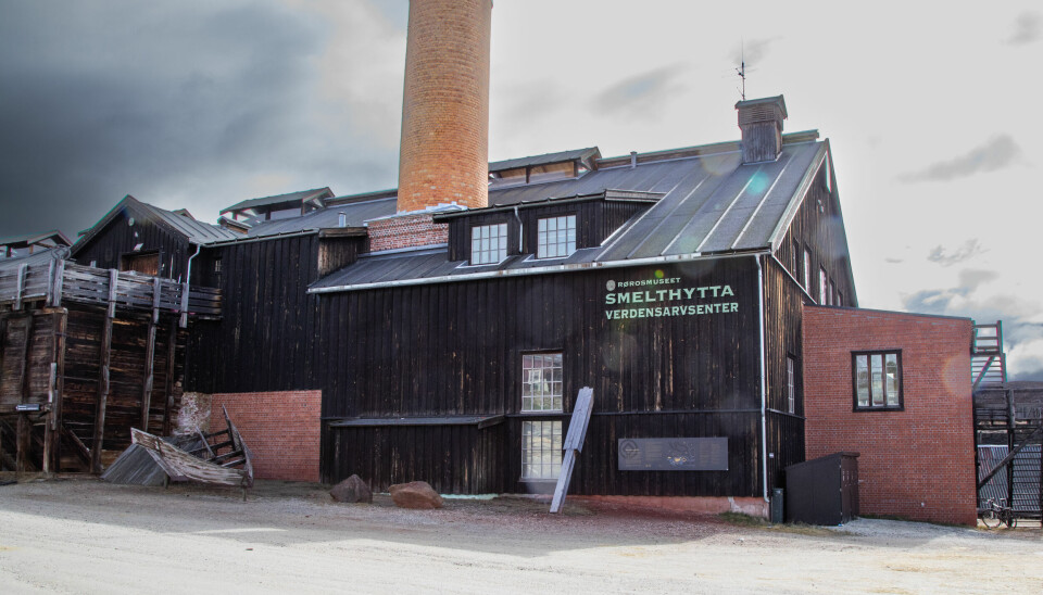 KULTURMINNE: I den gamle smelthytta ble malmen foredlet.