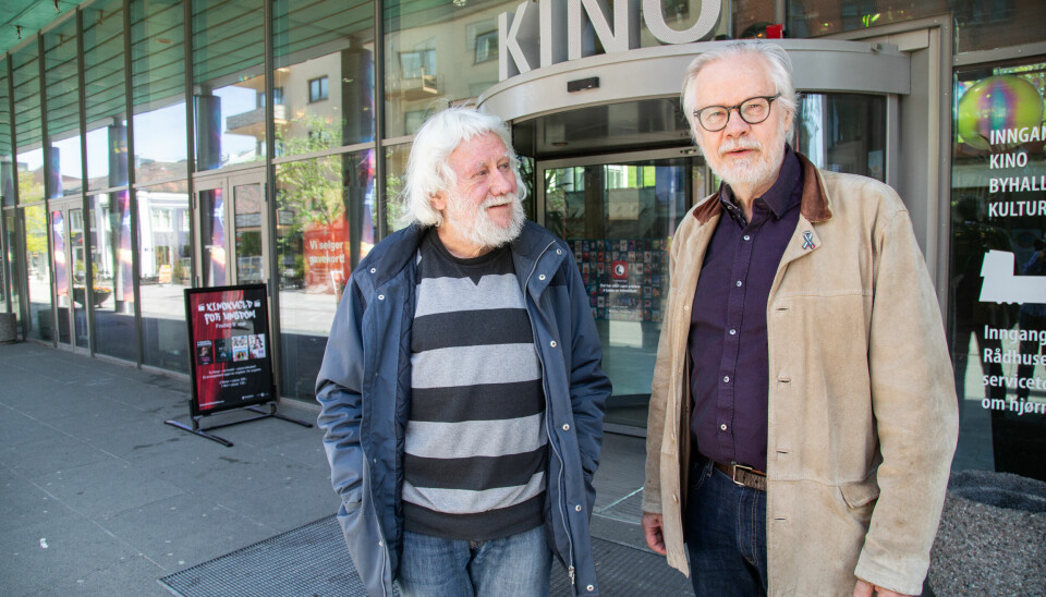 FILMFOLK: Gunnar Bjerketvedt og Ivar Hartviksen reagerer på utviklingen i norsk kulturpolitikk.