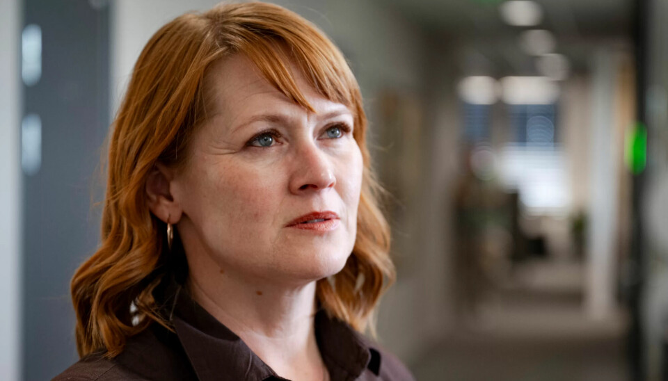 VERN: LO-leder Kine Asper Vistnes understreker at LO vil ha bedre stillingsvern for statsansatte.