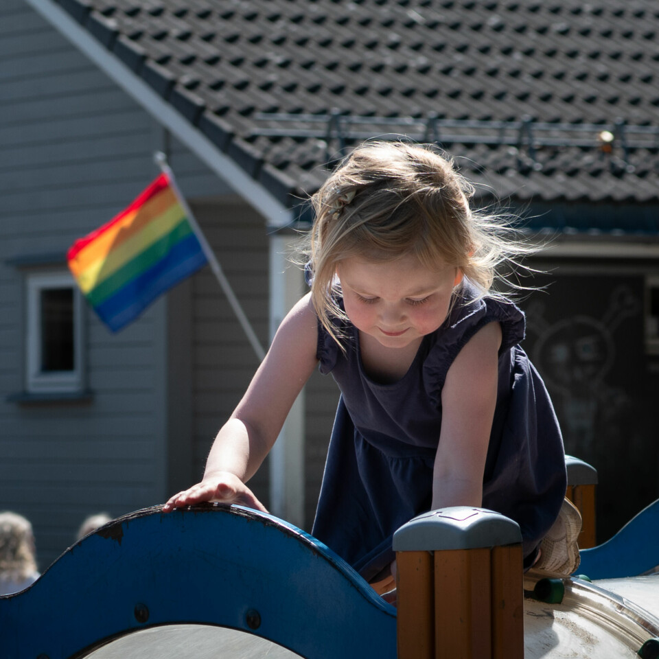 FINT AT ALLE ER FORSKJELLIGE: I Skavli barnehage i Horten kan alle kan være seg selv, uansett hvordan man er og hva eller hvem man liker.