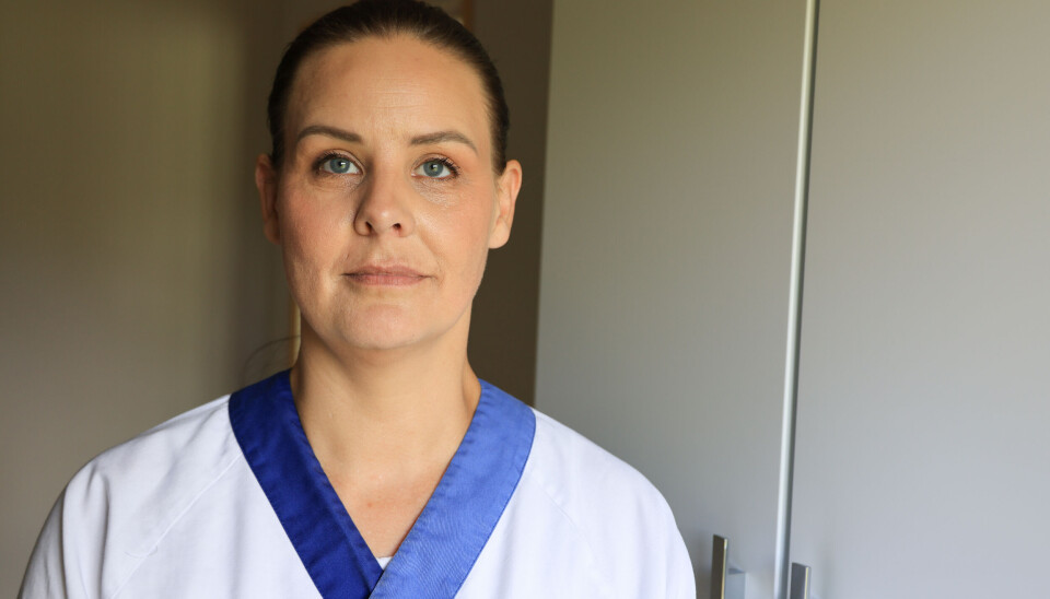 ÅPNER DØRER: – Fagbrevet åpner nye dører, sier Jannicke Easley, som håper hun i framtida finner en jobb innen rus og psykiatri eller lindrende pleie.