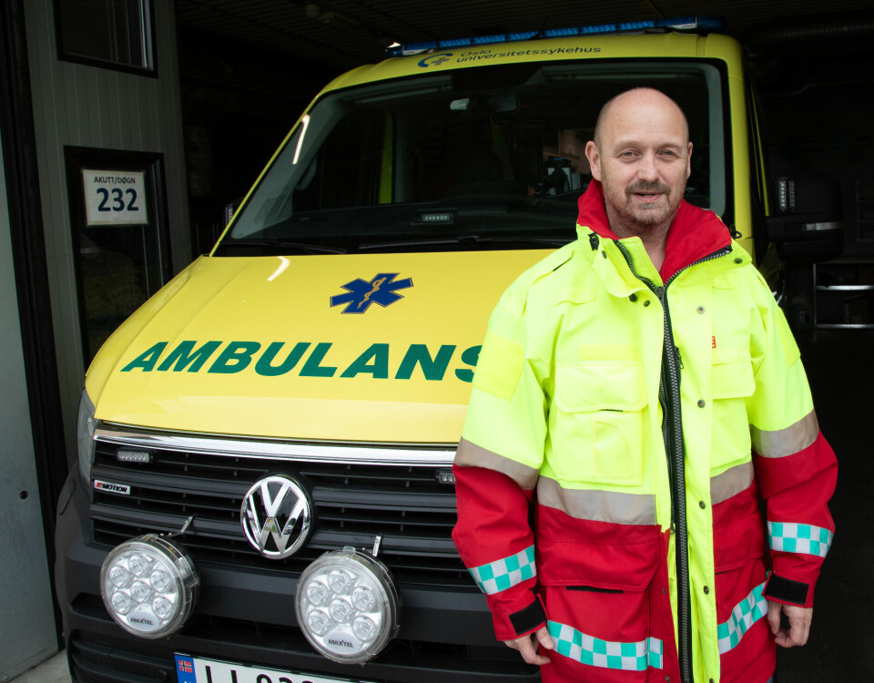 TAPER PENGER: Færre ambulanser om natta gjør også at ansatte mister tillegg, sier Marthinsen.