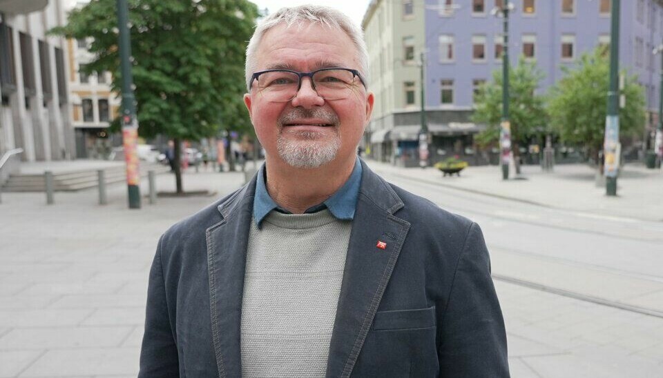 FORNØYD: Arne Løseth, Fagforbundet