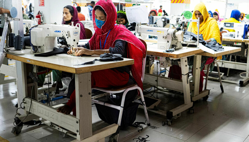 PRODUKSJON: Bangladesh er storprodusent av verdens tekstiler og er kjent for dårlige vilkår for arbeidsfolk.