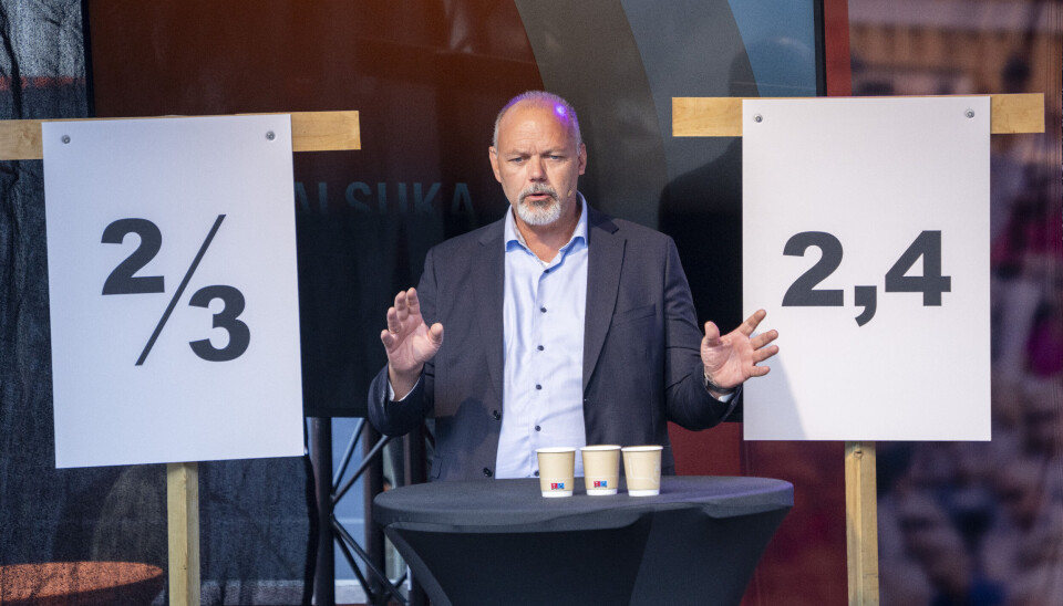 INKLUDERE: Statistikksjef i Nav Ulf Andersen.