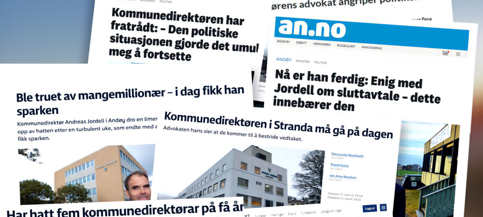 Aldri før har så mange kommunedirektører måttet slutte etter konflikter