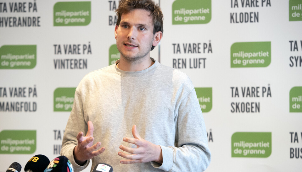 UTE: Tidligere Grønn Ungdom-frontfigur Teodor Bruu, her fotografert i 2019, er en av mange MDG-kandidater som nå føler avmakt på vegne av MDGs kampsaker.