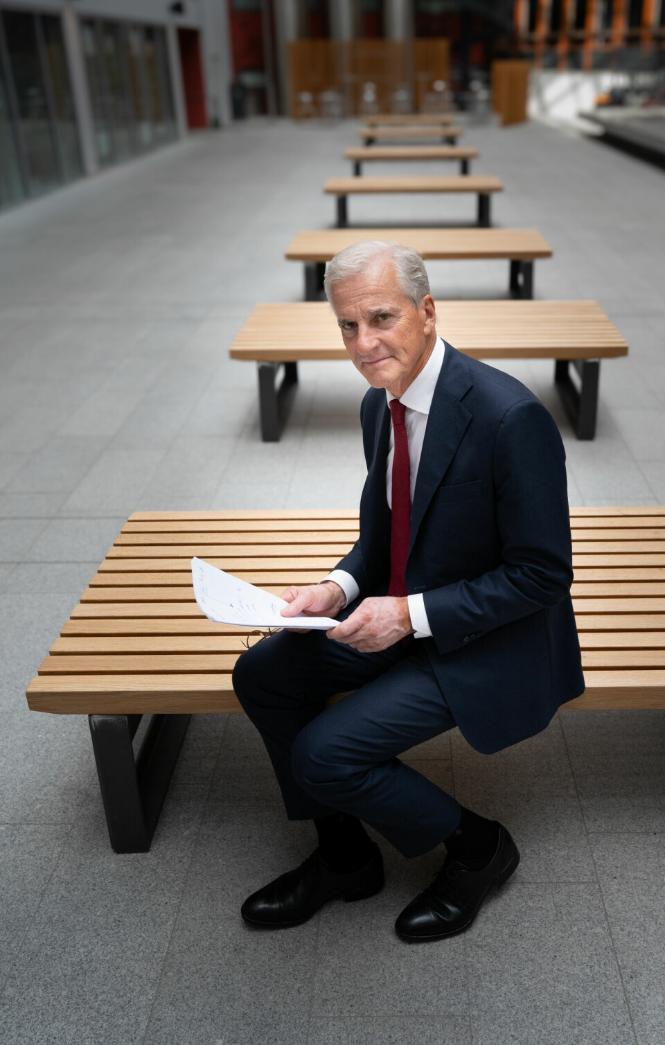 ORGANISERT ARBEIDSLIV: – Jeg heier på både arbeidstakere og arbeidsgivere som organiserer seg. Dette er grunnlaget for å ha en velordnet og regulert arbeidsliv der spillereglene er like for alle, sier Jonas Gahr Støre