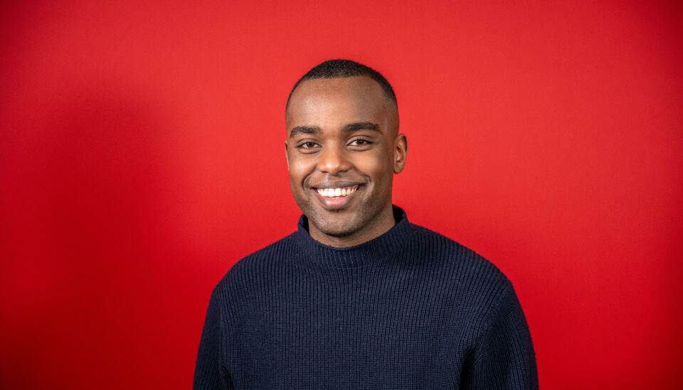 Foto: Arbeidarpartiet Hashim Abdi, stortingskandidat frå Østfold Arbeiderparti