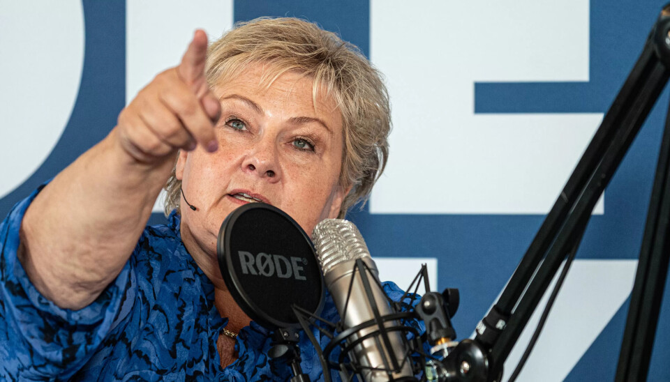 OPPOVERPIL: Erna Solberg ser muligheten for en ny runde på tronen etter siste måling.