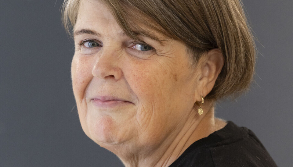 FORNØYD: Trude Wanvik.