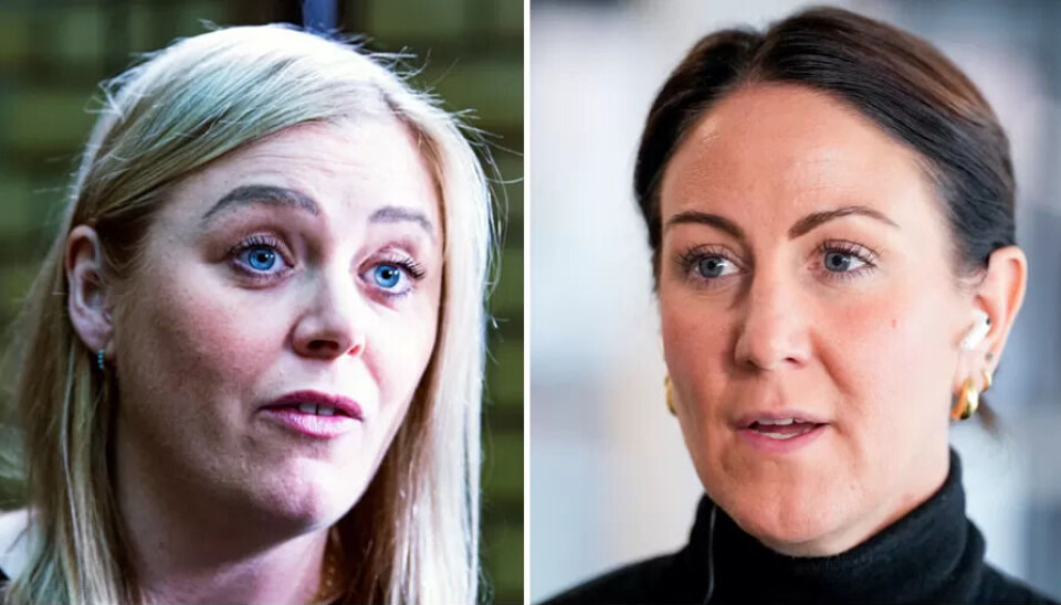 UENIGE: Tina Bru (H) reagerer kraftig på påstandene fra Tonje Brenna (Ap).