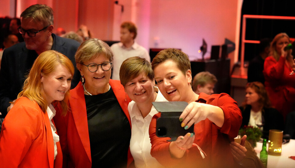 MEKTIG KVARTETT: Kine Asper Vistnes, Mette Nord, Helene Skeibrok og Henriette Jevnaker.