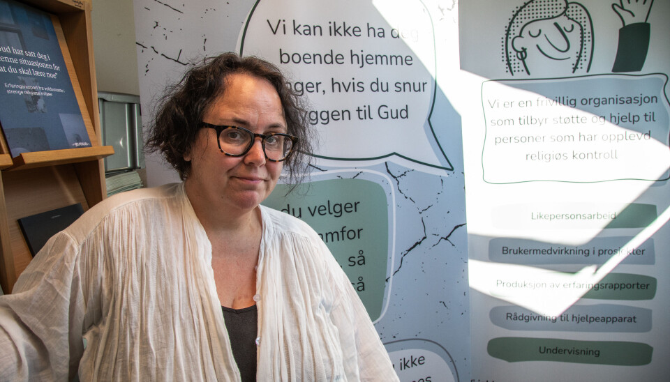 LIKEPERSON: Hjelpekilden og Hilde Langvann sørger for at folk i religiøse bruddprosesser får snakke med likesinnede.
