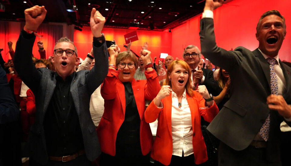 2025: LOs maktelite på Aps valgvake.