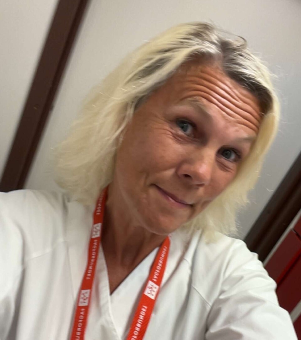 MER OPPGAVEDELING: Er en av løsningene, rådgiver i Fagforbundet, Anne Rigmor Eliassen peker på.