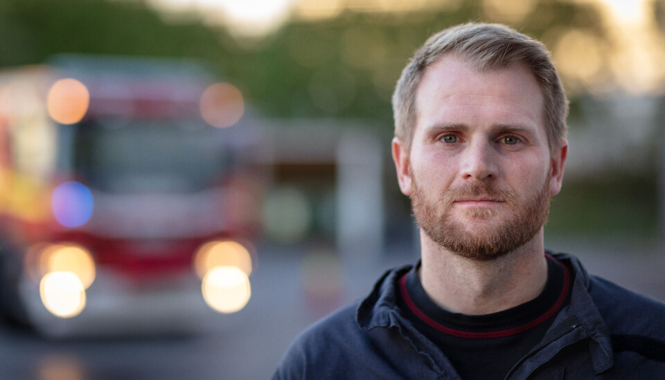NY RUNDE: Brannkonstabel Trym Ringseth Hansen møter staten i retten igjen. Saken ankes til Høyesterett.