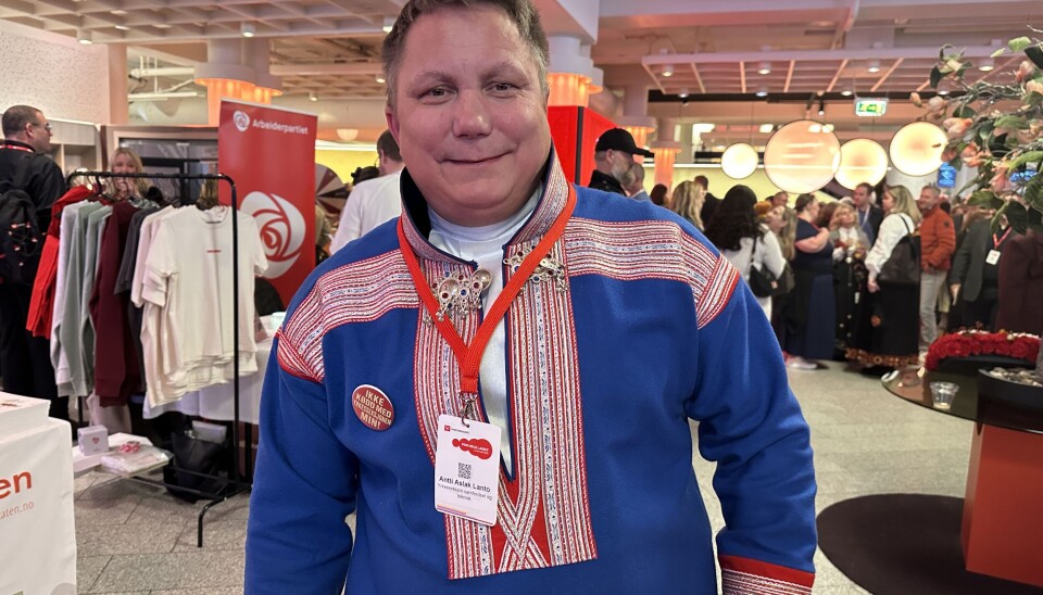FESTKOFTE: Matti Aslak Lanto