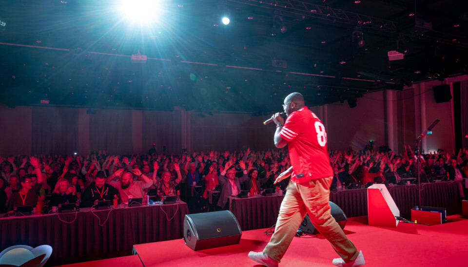 TRØKK: Hkeem fikk med seg landsmøtet på dag to.