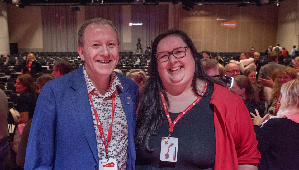 VALGT: Svend Morten Voldsrud og Line Beate Tollefsen er de nye nestlederne i Fagforbundet.