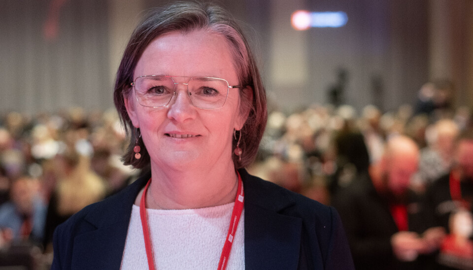 OMSTRIDT FORSLAG: Anna Elisabeth Uran fra Fagforbundt Oslo la fram et forslag om sammenslåing.