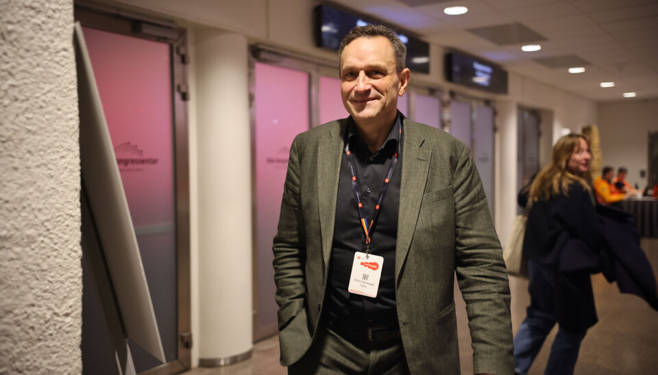 HOS FAGFORBUNDET– Neste steg, det er viktig for oss, og det føler jeg at vi har gjort i dag, sier Arild Hermstad.