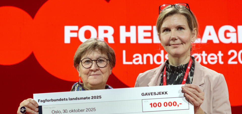 Reddet Utøya fra konkurs: Her får de 100.000 kroner til fra Fagforbundet