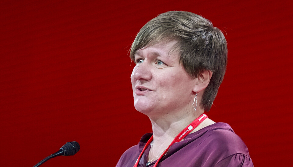 KREVER MER: Fagforbundet-leder Helene Harsvik Skeibrok går sammen med Rødt for å stramme inn innleie i helsesektoren.