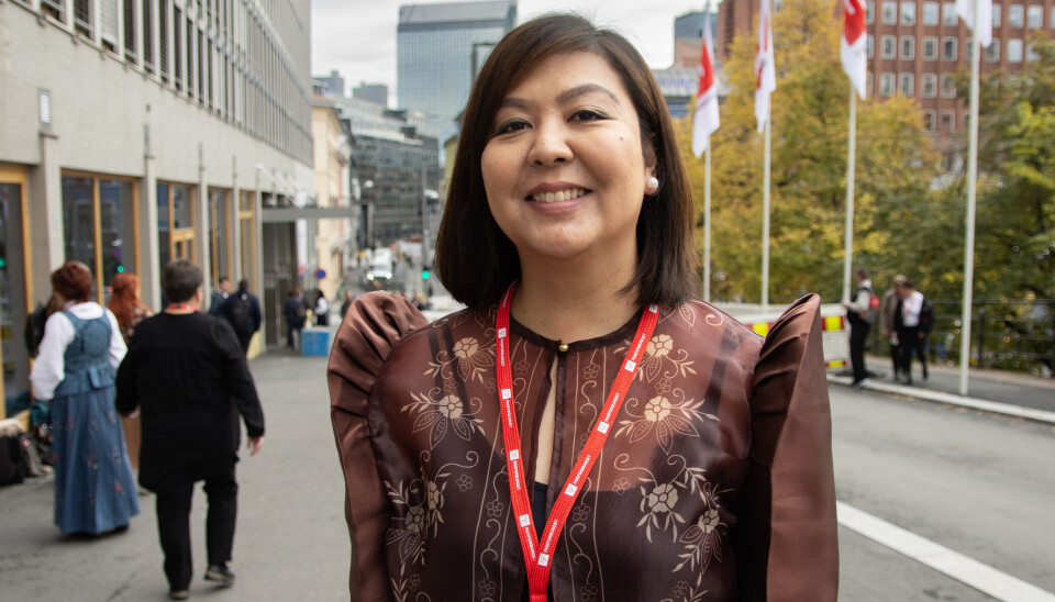 SPENNENDE: Jeg gleder meg veldig til å jobbe fra sentralt nivå med sakene som er viktige for medlemmene i postsektoren, sier Candy B. Olsen, nyvalgt nestleder i Fagforbundet Post og finans.