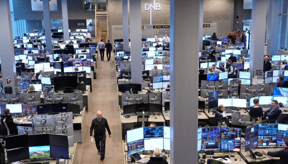 VIL BEHOLDE: Ledere girer opp for å beholde eldre arbeidstakere, viser en ny undersøkelse. Bildet er fra DNBs kontorer i Oslo.