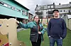 Styrer Ari Sæberg Thorsteinsson (t.h) har i samarbeid med de ansatte jobbet målrettet for å få ned fraværet i Storhaugen barnehage.