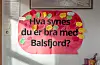 Fra ordførerens kontor. Dette tankekartet vitner om at folk trives i Balsfjord kommune...